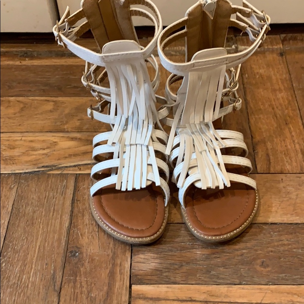 Girls gladiator sandals